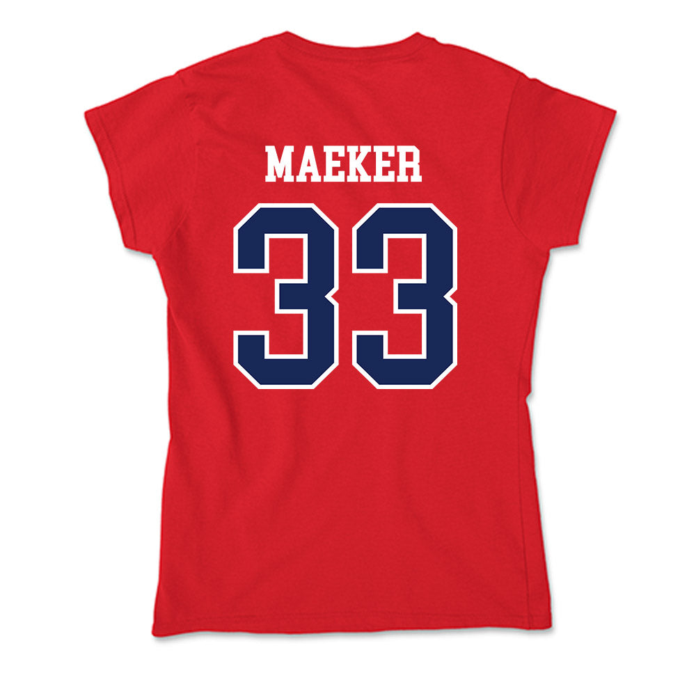 Belmont - NCAA Baseball : Trey Maeker - Soft Style Women’s T-Shirt-1