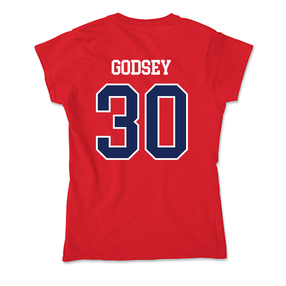 Belmont - NCAA Baseball : Landon Godsey - Soft Style Women’s T-Shirt-1
