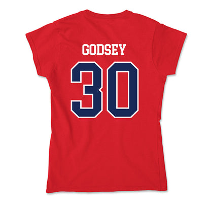 Belmont - NCAA Baseball : Landon Godsey - Soft Style Women’s T-Shirt-1