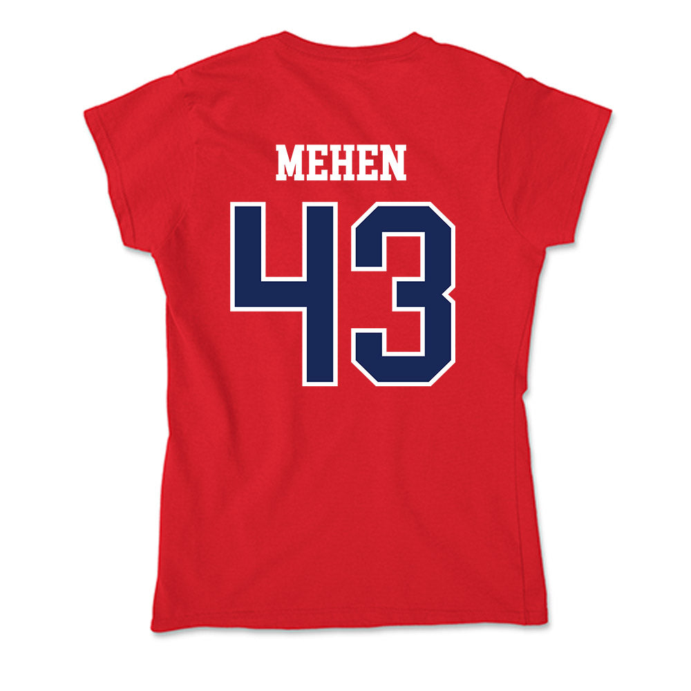 Belmont - NCAA Baseball : Connor Mehen - Soft Style Women’s T-Shirt-1