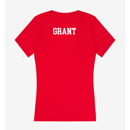 Belmont - NCAA Women's Tennis : Emma Grant - Women's V-Neck T-Shirt-1