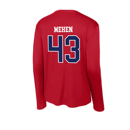 Belmont - NCAA Baseball : Connor Mehen - Activewear Long Sleeve T-Shirt-1
