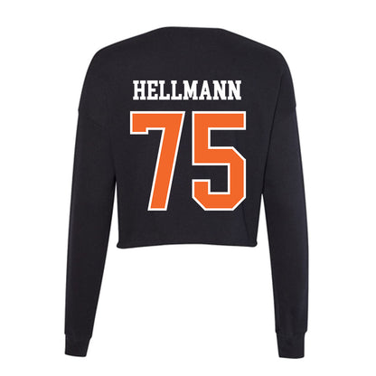 Idaho State - NCAA Football : Jake Hellmann - Women's Cropped Crew Fleece-1