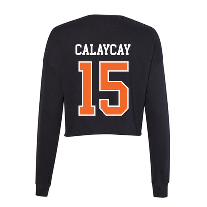 Idaho State - NCAA Football : Noa Calaycay - Women's Cropped Crew Fleece-1