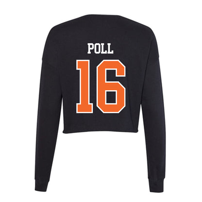 Idaho State - NCAA Women's Soccer : Lacie Poll - Women's Cropped Crew Fleece-1