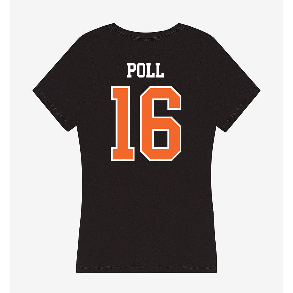Idaho State - NCAA Women's Soccer : Lacie Poll - Women's V-Neck T-Shirt-1