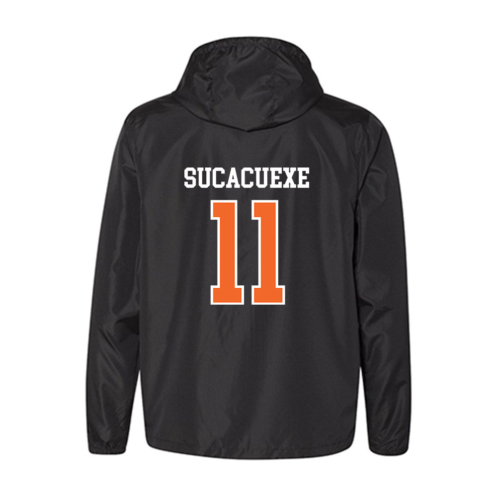 Idaho State - NCAA Women's Basketball : Milena Sucacuexe - Windbreaker-1
