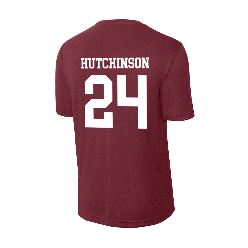 AAMU - NCAA Men's Basketball : Louis Hutchinson - Activewear T-Shirt-1