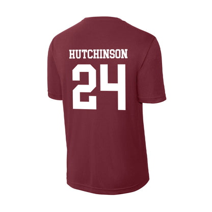 AAMU - NCAA Men's Basketball : Louis Hutchinson - Activewear T-Shirt-1