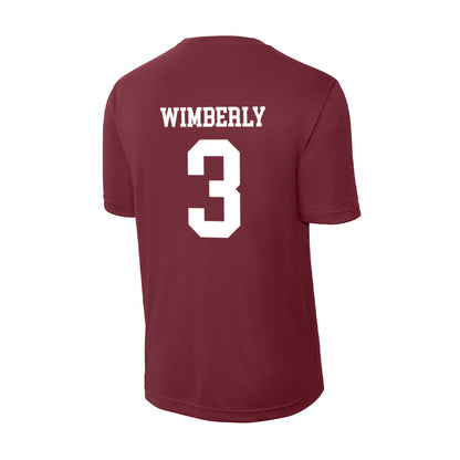 AAMU - NCAA Women's Basketball : Vanessa Wimberly - Activewear T-Shirt-1