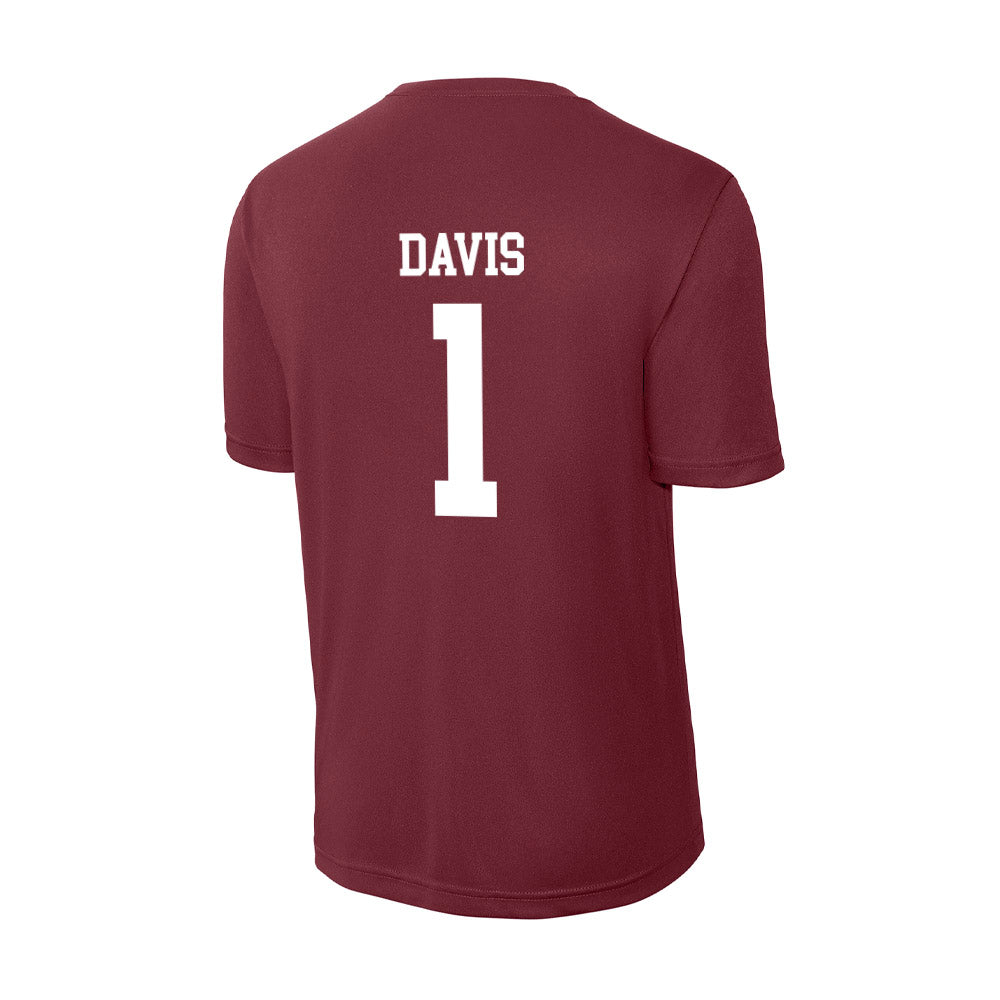 AAMU - NCAA Men's Basketball : Koron Davis - Activewear T-Shirt-1