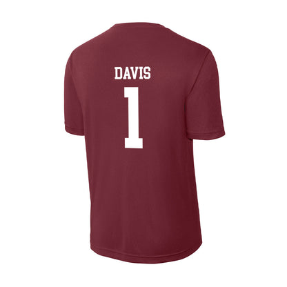 AAMU - NCAA Men's Basketball : Koron Davis - Activewear T-Shirt-1