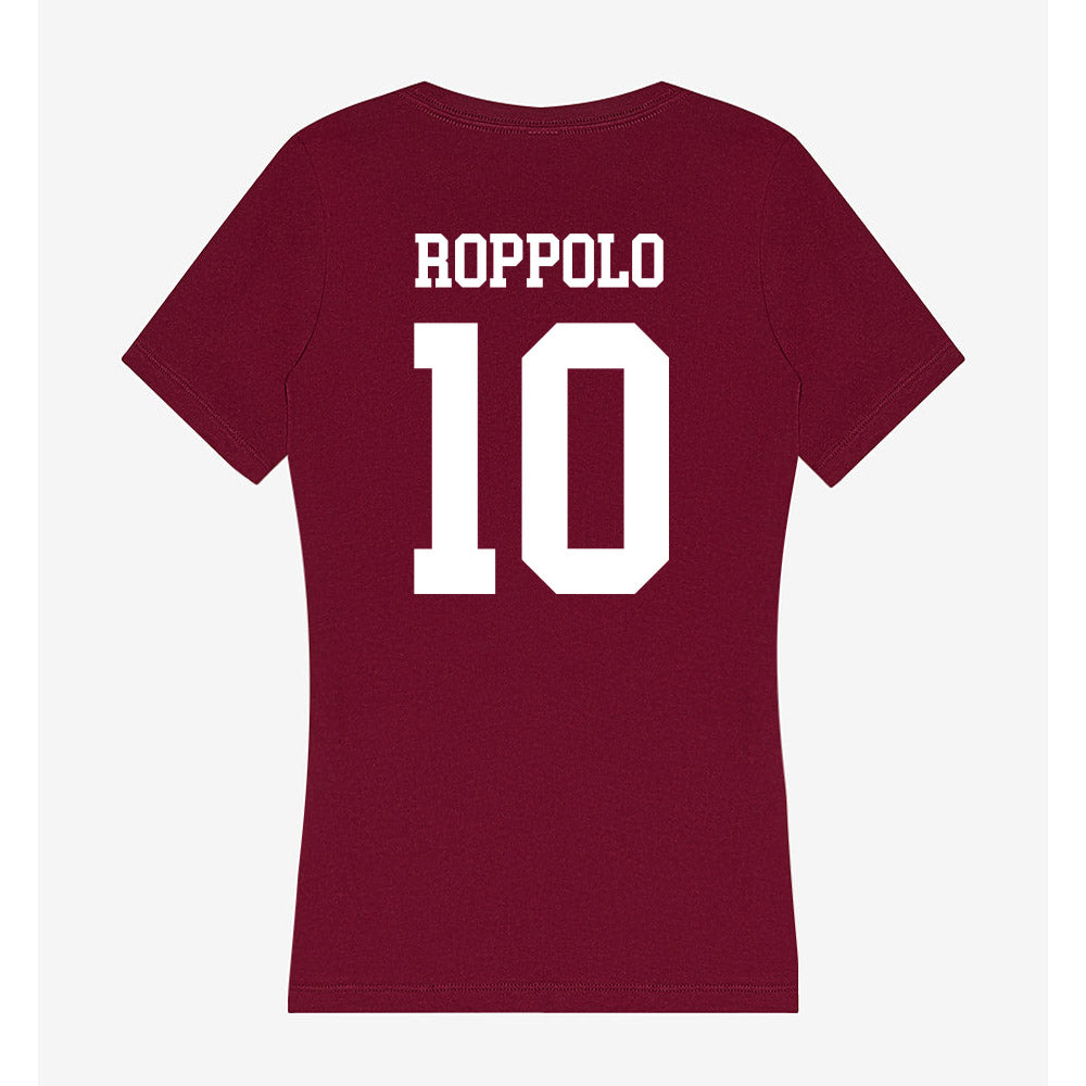 AAMU - NCAA Women's Soccer : Bella Roppolo - Women's V-Neck T-Shirt-1