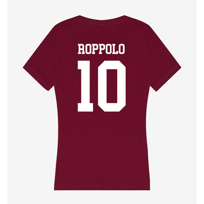 AAMU - NCAA Women's Soccer : Bella Roppolo - Women's V-Neck T-Shirt-1