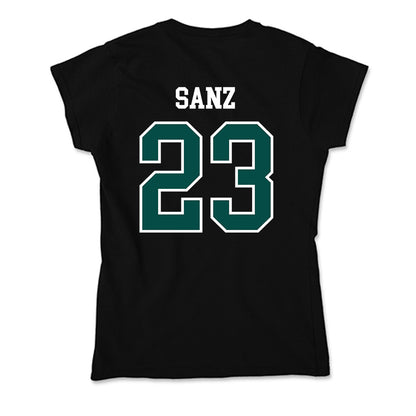 Humboldt State - NCAA Women's Basketball : Riley Sanz - Soft Style Women’s T-Shirt-1