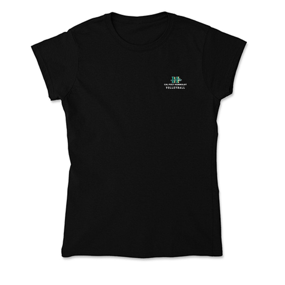 Humboldt State - NCAA Women's Volleyball : Tatyana Jennings - Soft Style Women’s T-Shirt-0