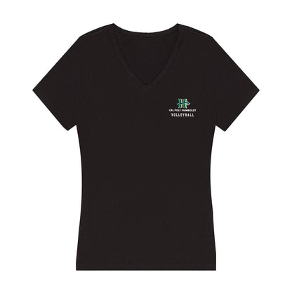 Humboldt State - NCAA Women's Volleyball : Rahni Greene - Women's V-Neck T-Shirt-0
