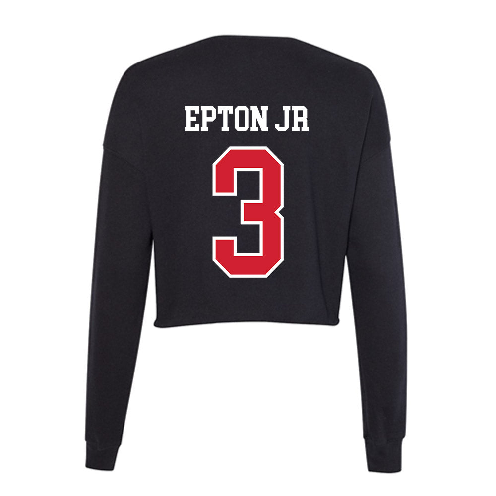 SEMO - NCAA Football : Brandon Epton Jr - Women's Cropped Crew Fleece-1