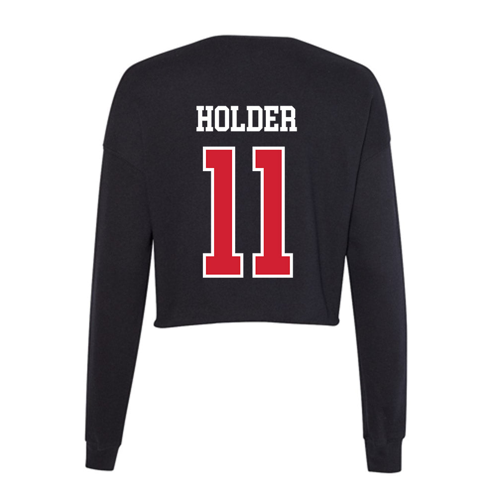SEMO - NCAA Women's Volleyball : Megan Holder - Women's Cropped Crew Fleece-1
