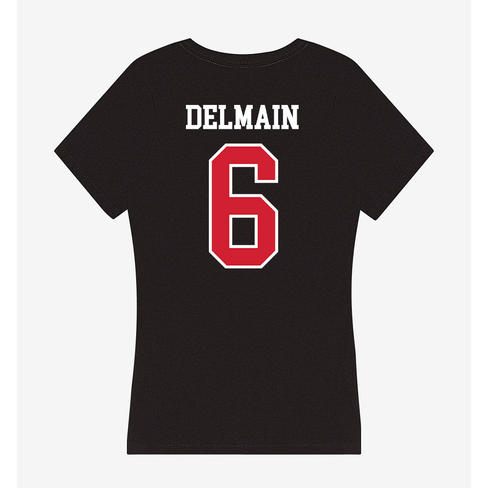 SEMO - NCAA Softball : Lily Delmain - Women's V-Neck T-Shirt-1