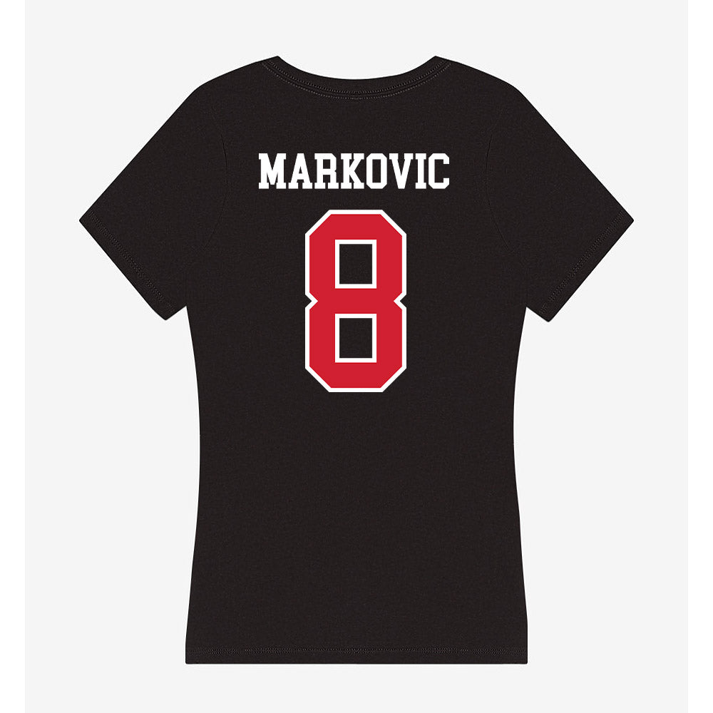 SEMO - NCAA Women's Soccer : Zerina Markovic - Women's V-Neck T-Shirt-1