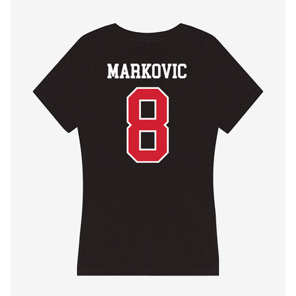 SEMO - NCAA Women's Soccer : Zerina Markovic - Women's V-Neck T-Shirt-1