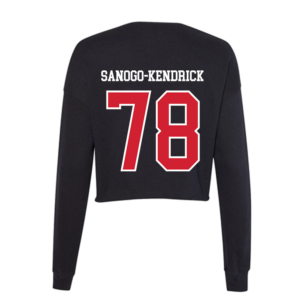 SEMO - NCAA Football : Yusef Sanogo-Kendrick - Women's Cropped Crew Fleece-1