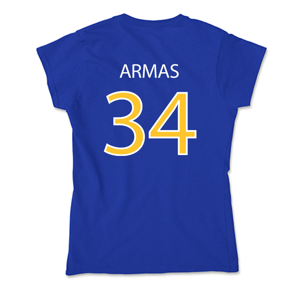 Hofstra - NCAA Men's Soccer : Aleksei Armas - Soft Style Women’s T-Shirt-1