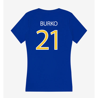 Hofstra - NCAA Men's Soccer : Daniel Burko - Women's V-Neck T-Shirt-1