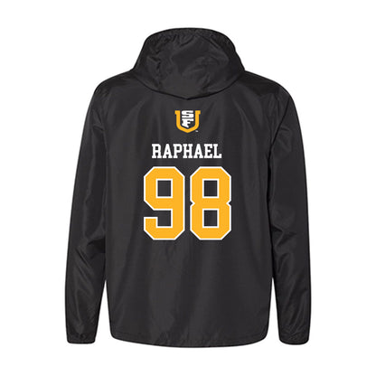 USFCA - NCAA Men's Soccer : David Raphael - Windbreaker-1