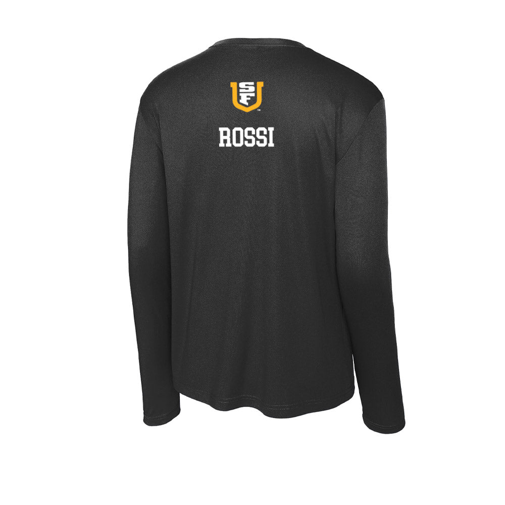 USFCA - NCAA Baseball : Gino Rossi - Activewear Long Sleeve T-Shirt-1