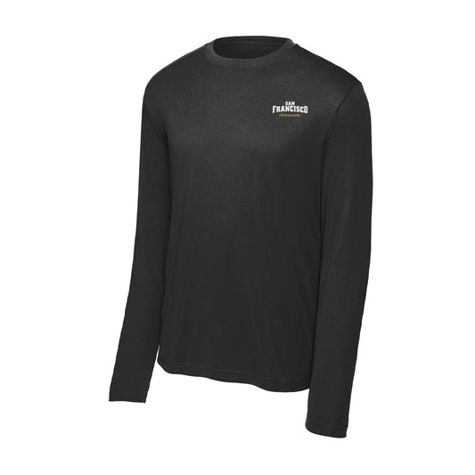 USFCA - NCAA Men's Cross Country : Herbie Johnson - Activewear Long Sleeve T-Shirt-0