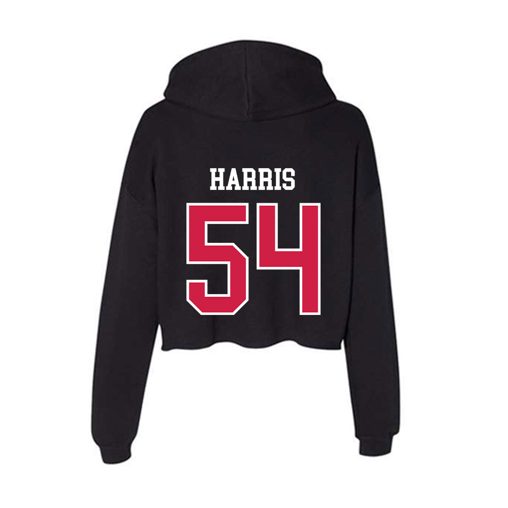 APSU - NCAA Football : Malachi Harris - Women's Crop Fleece Hoodie-1