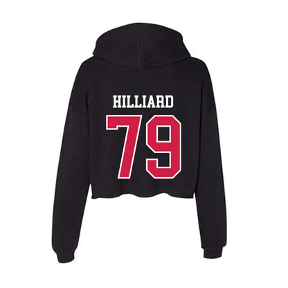 APSU - NCAA Football : Nicholas Hilliard - Women's Crop Fleece Hoodie-1