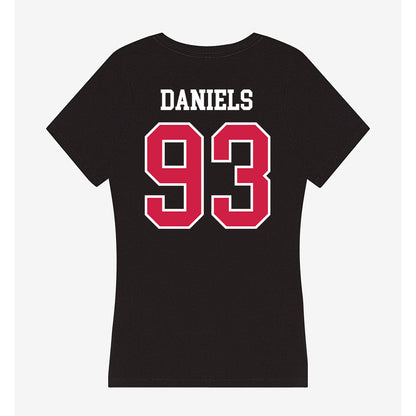 APSU - NCAA Football : Elijah Daniels - Women's V-Neck T-Shirt-1