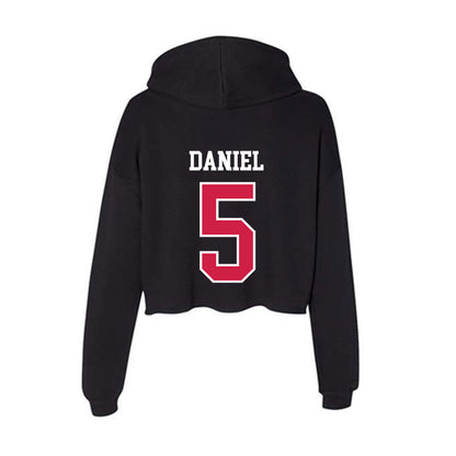 APSU - NCAA Men's Basketball : Javar Daniel - Women's Crop Fleece Hoodie-1