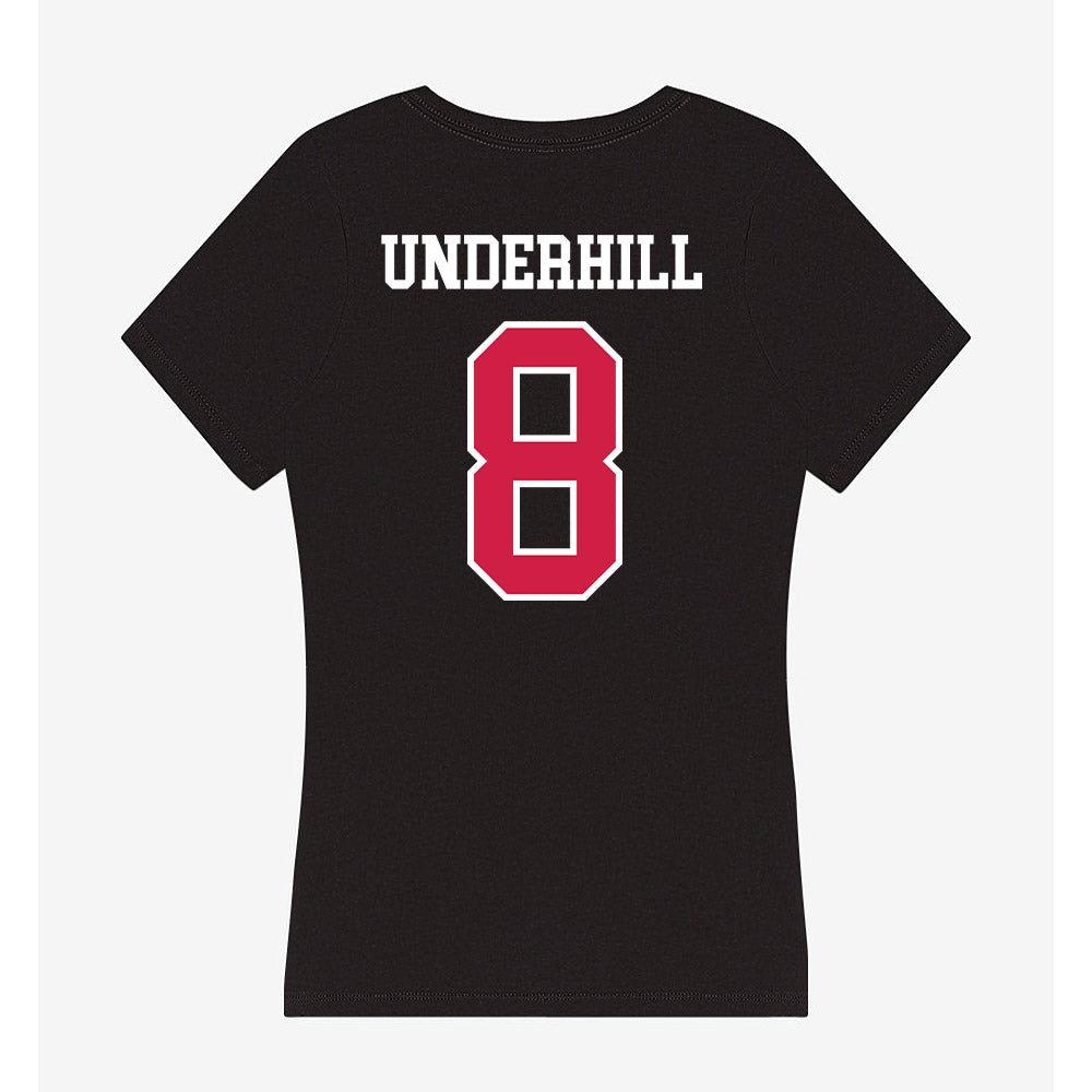 APSU - NCAA Baseball : Elijah Underhill - Women's V-Neck T-Shirt-1