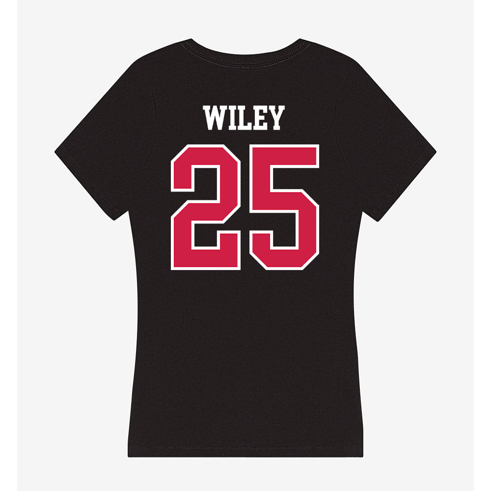 APSU - NCAA Football : Myles Wiley - Women's V-Neck T-Shirt-1