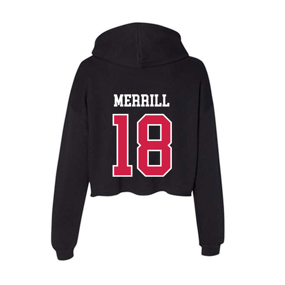 APSU - NCAA Football : Clayton Merrill - Women's Crop Fleece Hoodie-1