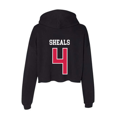 APSU - NCAA Women's Basketball : Anovia Sheals - Women's Crop Fleece Hoodie-1