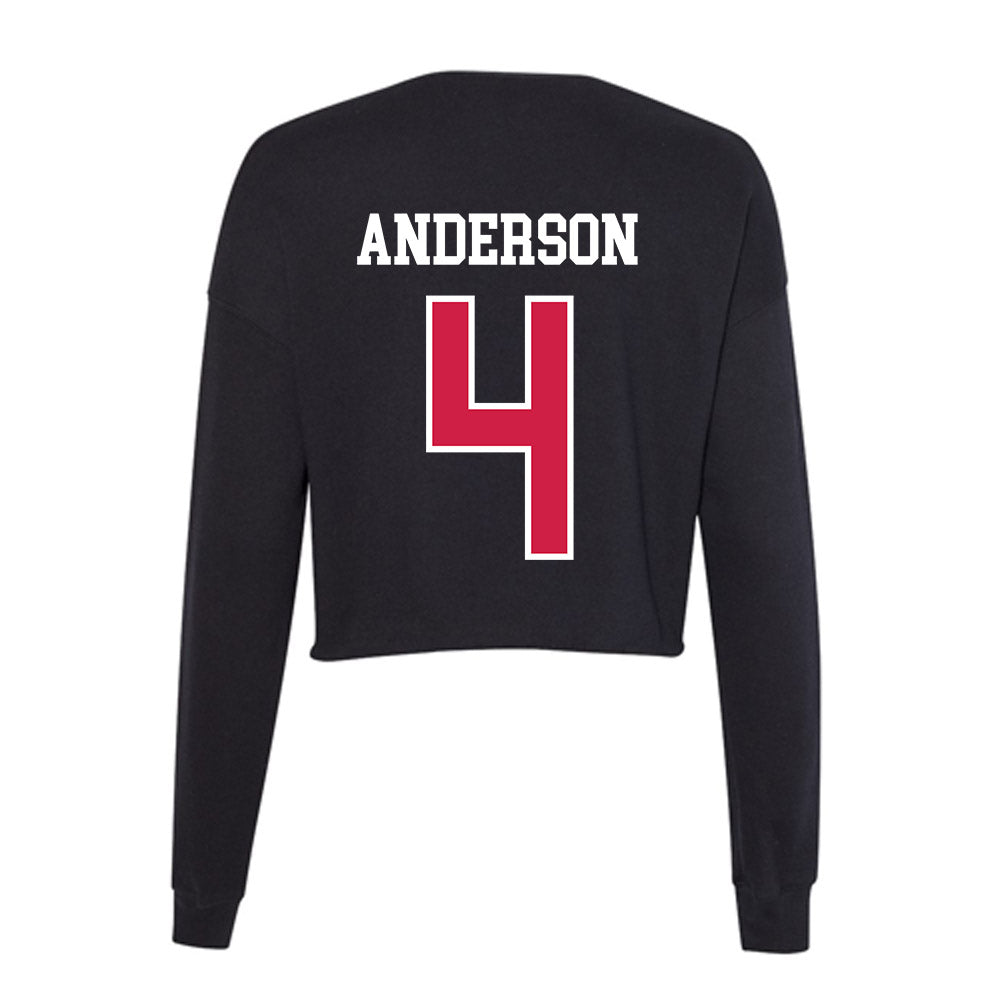 APSU - NCAA Women's Volleyball : Reagan Anderson - Women's Cropped Crew Fleece-1