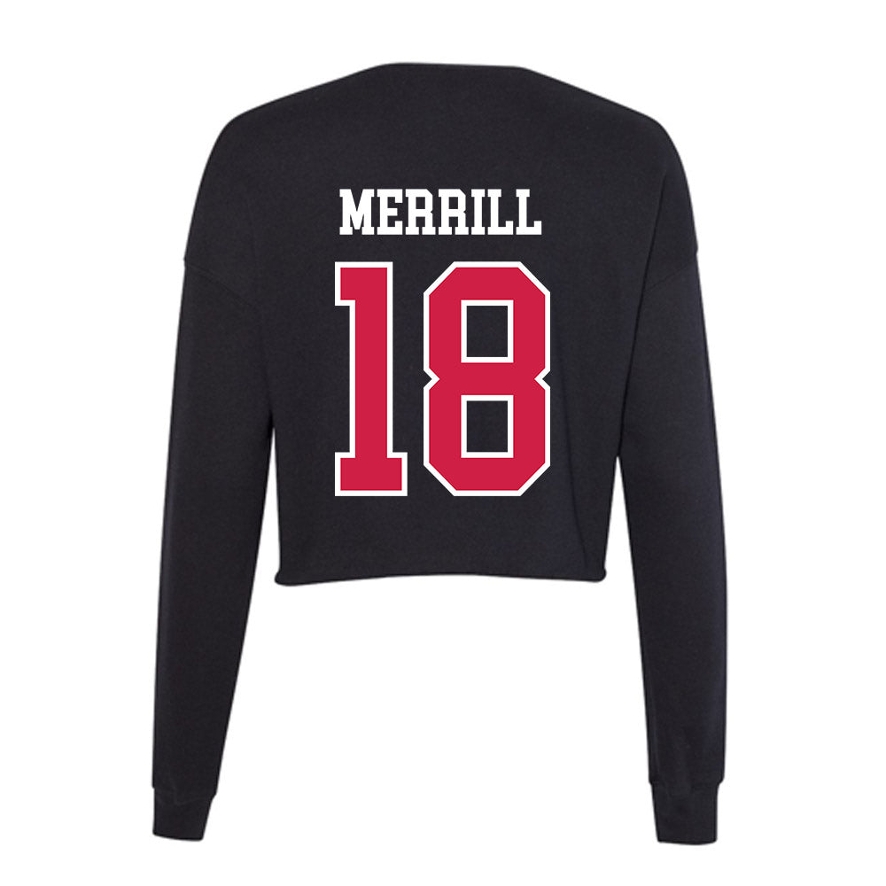 APSU - NCAA Football : Clayton Merrill - Women's Cropped Crew Fleece-1