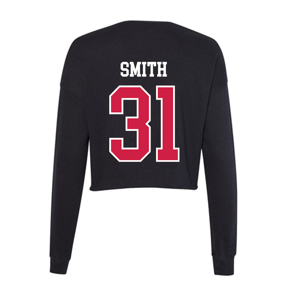 APSU - NCAA Football : Montreze Smith - Women's Cropped Crew Fleece-1