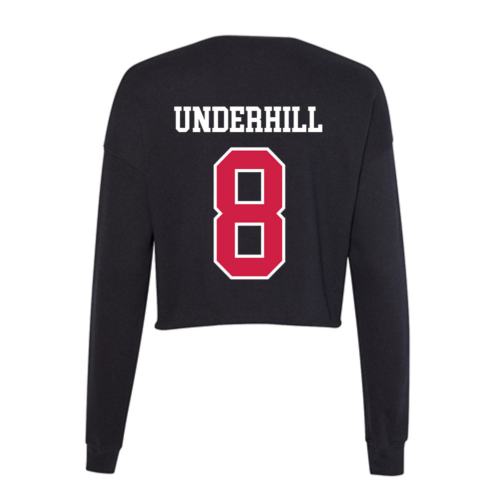 APSU - NCAA Baseball : Elijah Underhill - Women's Cropped Crew Fleece-1