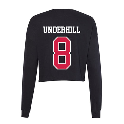 APSU - NCAA Baseball : Elijah Underhill - Women's Cropped Crew Fleece-1
