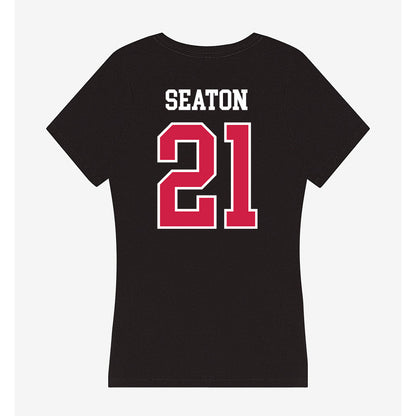APSU - NCAA Women's Soccer : Jacee Seaton - Women's V-Neck T-Shirt-1