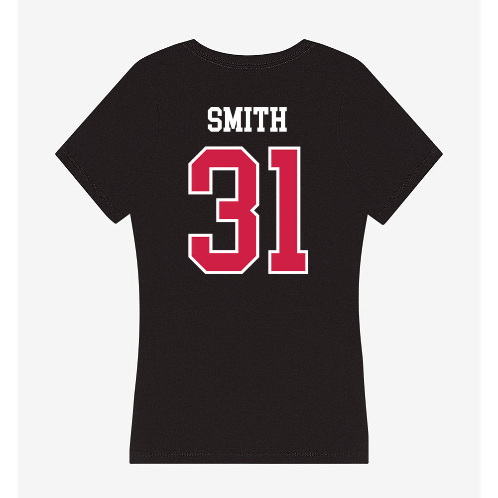 APSU - NCAA Football : Montreze Smith - Women's V-Neck T-Shirt-1