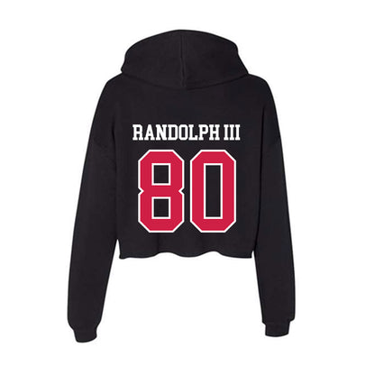 APSU - NCAA Football : Julien Randolph III - Women's Crop Fleece Hoodie-1