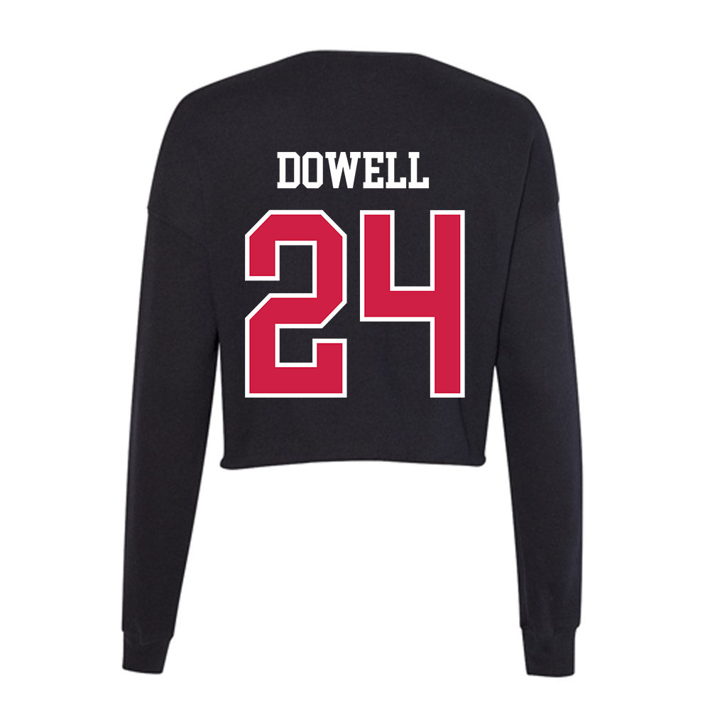 APSU - NCAA Football : Malaki Dowell - Women's Cropped Crew Fleece-1