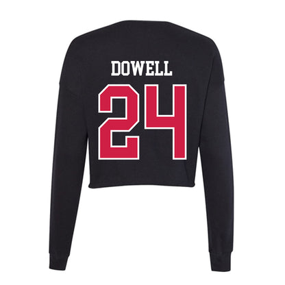 APSU - NCAA Football : Malaki Dowell - Women's Cropped Crew Fleece-1